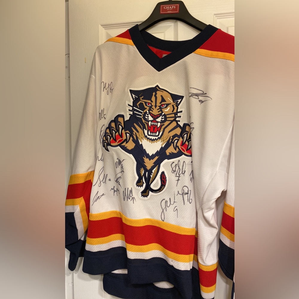 Signed Florida Panthers Jersey! Price or best offer